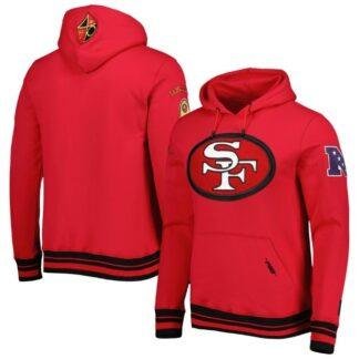 San Francisco 49ers Retro Fleece Pullover Hoodie