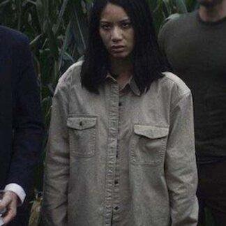 Escape The Field Elena Juatco Beige Jacket