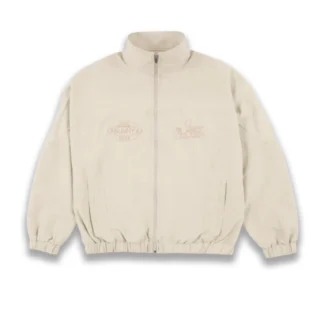 Bad Bunny x Super Tazón Off White Full-Zip Track Jacket For Unisex